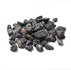 Stanbroil Lava Rock Granules for Gas Log Sets and Fireplaces – 10 lb.Bag (1″-2″)