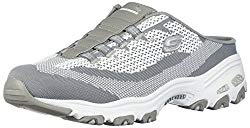 Skechers Womens Sport D’Lites – A New Leaf Closed Toe Clogs, Grey, Size 10.0 1Ws