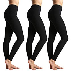 Womens High Waisted Leggings-Super Soft Slim Pants-One/Plus Size 20+ Design