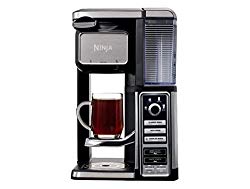 Ninja CF112 Coffee Bar Single-Serve System w/Auto-iQ One-Touch Intelligence Technology, 12.2 x 11 x 16.3 Black/Silver (Renewed)