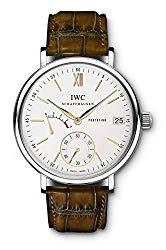 IWC Portofino Hand Wound Eight Days Silver Dial Mens Watch IW510103