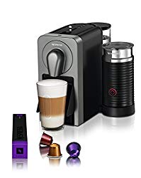 Nespresso C75-US-TI-NE Prodigio With Milk Espresso Maker, Titan