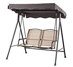 Backyard Classics Porch Swing with Stand and Awning