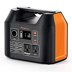 PRYMAX Portable Power Station, Solar Generator 2019 Updated 298Wh Lithium Battery Backup Power Supply 90000mAh,110V/300W Pure Sine Wave,AC Outlet, QC3.0 USB,for Outdoors Camping Travel Emergency