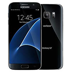 Samsung Galaxy S7 G930V 32GB, Verizon, Black Onyx, Unlocked Smartphones (Renewed)