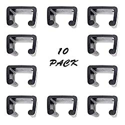 Wisteria Lane 10 PCS Patio Furniture Clips, Wicker Furniture Sectional Sofa Couch Alignment Fasteners Clips Clamps Connectors