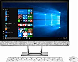 HP Pavilion 23.8″ FHD IPS Touchscreen WLED-Backlit All-in-One Desktop | Intel Core i5-8400T Six-Core | 16GB RAM | 512GB SSD Boot + 2TB HDD | DVD-RW | Include Keyboard & Mouse | Windows 10 | White