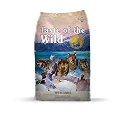 Taste of the Wild Grain Free High Protein Real Meat Recipe Wetlands Premium Dry Dog Food