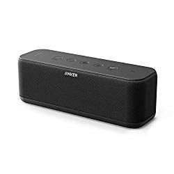 Anker SoundCore Boost 20W Bluetooth Speaker with BassUp Technology – 12h Playtime, IPX5 Water-Resistant, Portable Battery with 66ft Bluetooth Range / Superior Sound & Bass for iPhone, Samsung and more