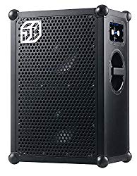 The SOUNDBOKS 2 – The Loudest Portable, Battery Powered, Bluetooth Speaker (122dB, Supreme Sound, Military Grade Batteries, 40 Hours Battery Life on avg. Volume, Extremely Durable) – Black