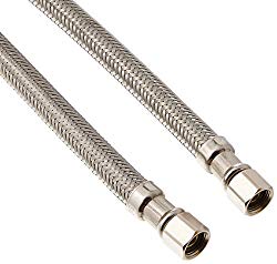 Certified Appliance Accessories IM120SS Braided Stainless Steel Ice Maker Connector (10ft)