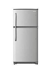 Daewoo RTE18GSSLD Top Mount Refrigerator, 18 Cu.Ft, Stainless, includes delivery and hookup