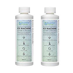 Essential Values Ice Machine Cleaner 16 fl oz – Nickel Safe Descaler | Ice Maker Cleaner, Universal Application for Affresh/Whirlpool 4396808, Manitowac, Ice-O-Matic, Scotsman, Follett Ice Makers