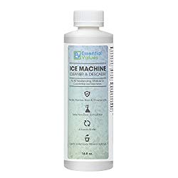 Essential Values Ice Machine Cleaner, (16 fl oz) Nickel Safe Descaler | Ice Maker Cleaner, Universal Application for Affresh/Whirlpool 4396808, Manitowac, Ice-O-Matic, Scotsman, Follett Ice Makers