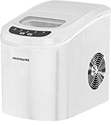 Frigidaire EFIC108-WHITE Portable Compact Maker, Counter Top Ice Making Machine, White