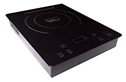 True Induction TI-1B Single Burner Counter Inset Energy Efficient Induction Cooktop 1600 Watts