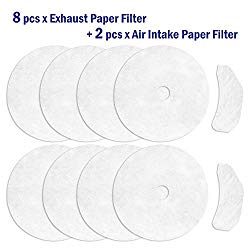 Universal Cloth Dryer Exhaust Filter for Panda/Magic Chef/Avanti (8+2)
