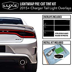 2015-18 Dodge Charger Tail Light Tint Kit – Dark Smoke