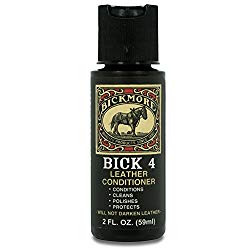 Bickmore Bick 4 Leather Conditioner 2oz – Best Since 1882 – Cleaner & Conditioner – Restore Polish & Protect All Smooth Finished Leathers