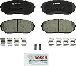 Bosch BC1258 QuietCast Premium Ceramic Disc Brake Pad Set For Ford: 2007-2014 Edge; Lincoln: 2007-2015 MKX; Mazda: 2007-2012 CX-7, 2007-2017 CX-9; Front