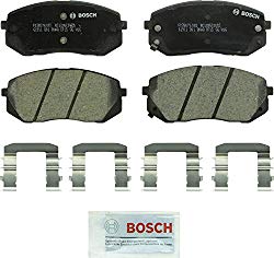 Bosch BC1295 QuietCast Premium Ceramic Disc Brake Pad Set For Hyundai: 2015 Sonata, 2010-2015 Tucson; Kia: 2014-2016 Cadenza, 2007-2012 Rondo, 2015-2017 Soul EV, 2011-2016 Sportage; Front