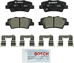 Bosch BC1313 QuietCast Premium Ceramic Disc Brake Pad Set For Hyundai: 2010-2017 Azera, 2009-2010 Elantra, 2008-2015 Sonata; Kia: 2007-2009 Amanti, 2011-2017 Optima, 2010-2013 Soul; Rear