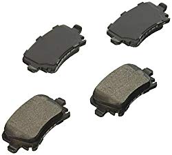 Bosch BE1108H Blue Disc Brake Pad Set with Hardware for Select 2005-16 Audi and Volkswagen Vehicles – REAR