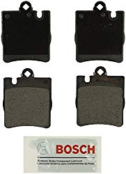 Bosch BE873 Blue Disc Brake Pad Set for Select Mercedes-Benz C230, C240, C280, C32 AMG, C320, C350, CLK280, CLK320, CLK350, SLK350 – REAR