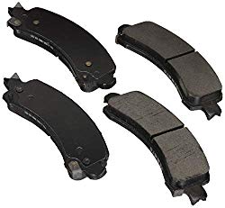 Bosch BE974AH Blue Disc Brake Pad Set with Hardware for Select Full-Size Cadillac, Chevrolet, and GMC Trucks, Vans, and SUVs – REAR