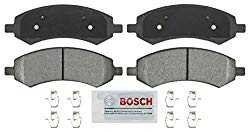 Bosch BSD1084 SevereDuty for Select Chrysler Aspen, Dodge Dakota, Durango, Ram 1500, Mitsubishi Raider-FRONT Severe Duty Disc Brake Pad Set