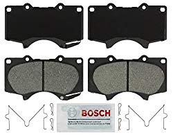 Bosch BSD976 SevereDuty for Select Lexus GX460, GX470, Mitsubishi Montero, Toyota 4Runner, FJ Cruiser, Sequoia, Tacoma, Tundra-FRONT Severe Duty Disc Brake Pad Set