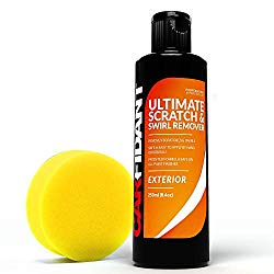 Carfidant Scratch and Swirl Remover – Ultimate Car Scratch Remover – Polish & Paint Restorer – Easily Repair Paint Scratches, Scratches, Water Spots! Car Buffer Kit
