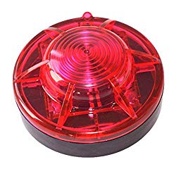 MIUHIU Road Flares Roadside Flashing Emergency LED Lights Beacon with Magnetic Base for Vehicle and Outdoor Sports.