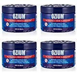 Ozium Smoke & Odor Eliminator 8oz (226g) Gel for Home, Office and Car Air Freshener, Original Scent (4 Pack)