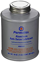 Permatex 80208-12PK Anti-Seize Lubricant with Brush Top Bottle – 16 oz., (Pack of 12)