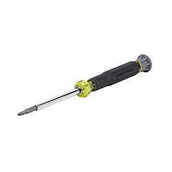 Screwdriver, 4-in-1 Precision Electronics Screwdriver with Industrial Strength Bits Klein Tools 32581