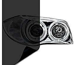 VViViD Air-Tint Dark Black Headlight Taillight Tint Air-Release Vinyl Wrap Film 17.75 Inches x 60 Inches Roll