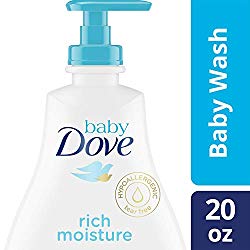 Baby Dove Tip to Toe Baby Wash Rich Moisture 20 Fl Oz (Pack of 1)