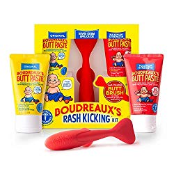 Boudreaux’s Butt Paste Rash Kicking Kit, Diaper Rash Ointments & Diaper Cream Applicator