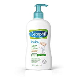 Cetaphil Baby Daily Lotion with Organic Calendula, Sweet Almond Oil and Sunflower Oil, Pump Bottle