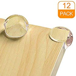 Corner Protector, Baby Proofing Table Corner Guards, Keep Child Safe, Protectors for Furniture Against Sharp Corners (12 Pack) by CalMyotis