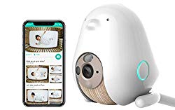 Cubo AI Baby Monitor: Sleep Safety with Covered Face & Danger Zone Alerts, HD 1080p Night Vision Camera, 2-Way Audio with Cry and Temperature & Humidity Detection