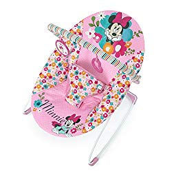 Disney Baby Minnie Mouse Perfect Vibrating Bouncer, Pink