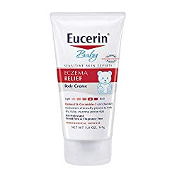 Eucerin Baby Eczema Relief Body Cream – Steroid & Fragrance Free for 3+ Months of Age – 5 oz. Tube