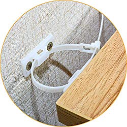 Furniture Straps,(10-Pack) Wall Anchor, Furniture Anchors for Baby Proofing Safety, Anti Tip Furniture Kit, Furniture Wall Straps, Bearing 132Ib, Nylon Straps
