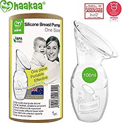 Haakaa Manual Breast Pump 4oz/100ml,2019 New Style