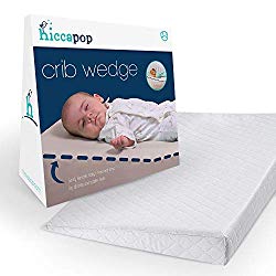 hiccapop Foldable Safe Lift Universal Crib Wedge for Baby Mattress and Sleep