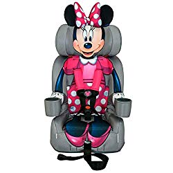 KidsEmbrace 2-in-1 Harness Booster Car Seat, Disney Minnie Mouse
