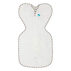 Love To Dream Swaddle UP, Organic, White, Small, 7-13 lbs, Dramatically Better Sleep, Allow Baby to Sleep in Their Preferred arms up Position for self-Soothing, snug fit Calms Startle Reflex