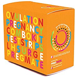 PREGMATE 100 Ovulation and 50 Pregnancy Test Strips Predictor Kit (100 LH + 50 HCG)